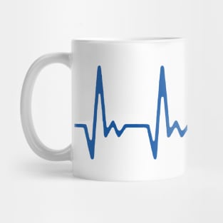 Cuba Heartbeat Proud Cuban Flag Mug